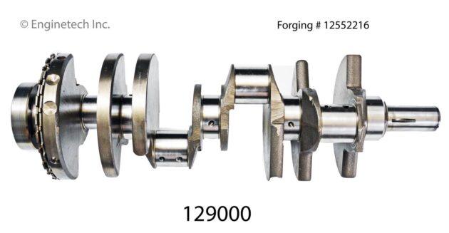 Remanufactured Crankshaft w/ Bearings for 1997-2006 Chevy V8 LS