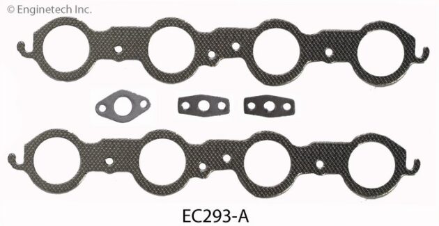 Exhaust Manifold Gasket Set for 1997-2018 Chevrolet V8 LS