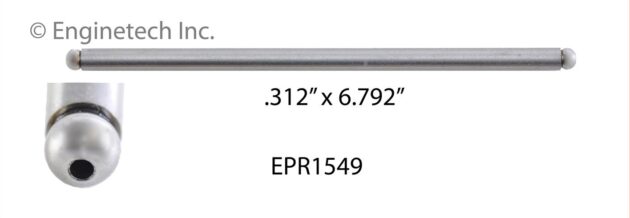 Intake Push Rods for 2009-2019 Dodge Chrysler 5.7L V8 HEMI (8)