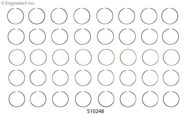 Premium Piston Rings for 2005-2017 Chevrolet 6.0L V8 LS-Series