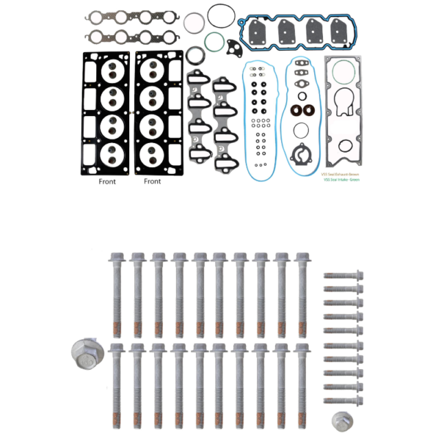 5.3L 325 Head Gasket Set & Bolts for 2010-2014 Chevy Silverado