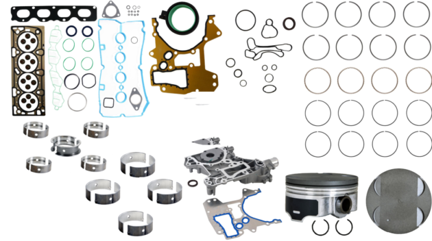 Engine Rebuild Kit for 2009-2011 1.6L DOHC l4 VIN"6,E