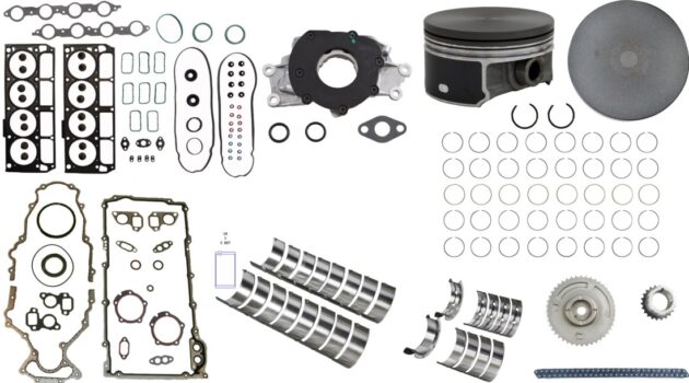 2005-2009 Chevy 6.0L LS2 Engine Rebuild Kit - Complete Set