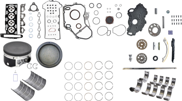 2007-2008 Chevy Cobalt 2.2L Engine Rebuild Kit - Complete Set