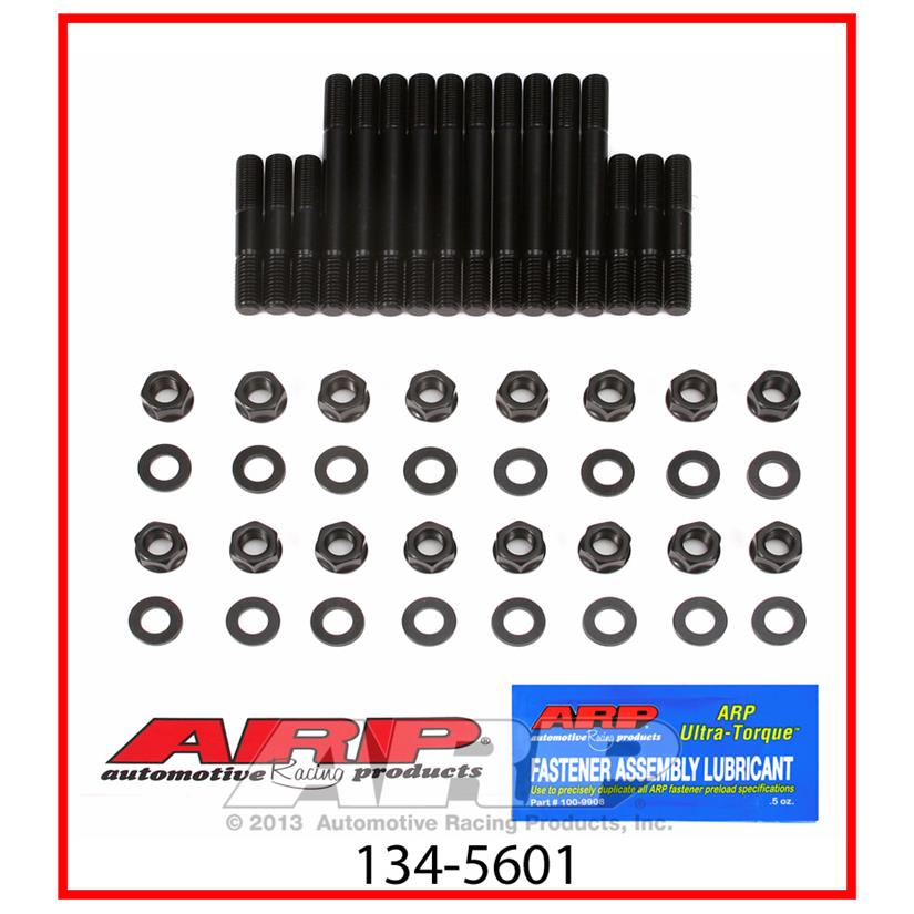 High Performance Engine Main Bearing Bolt Kit | ARP MAIN STUD KIT 4 BOLT GM Chevrolet SMALL BLOCK (.601) 1 High Performance Engine Main Bearing Bolt Kit | ARP MAIN STUD KIT 4 BOLT GM Chevrolet SMALL BLOCK (.601)