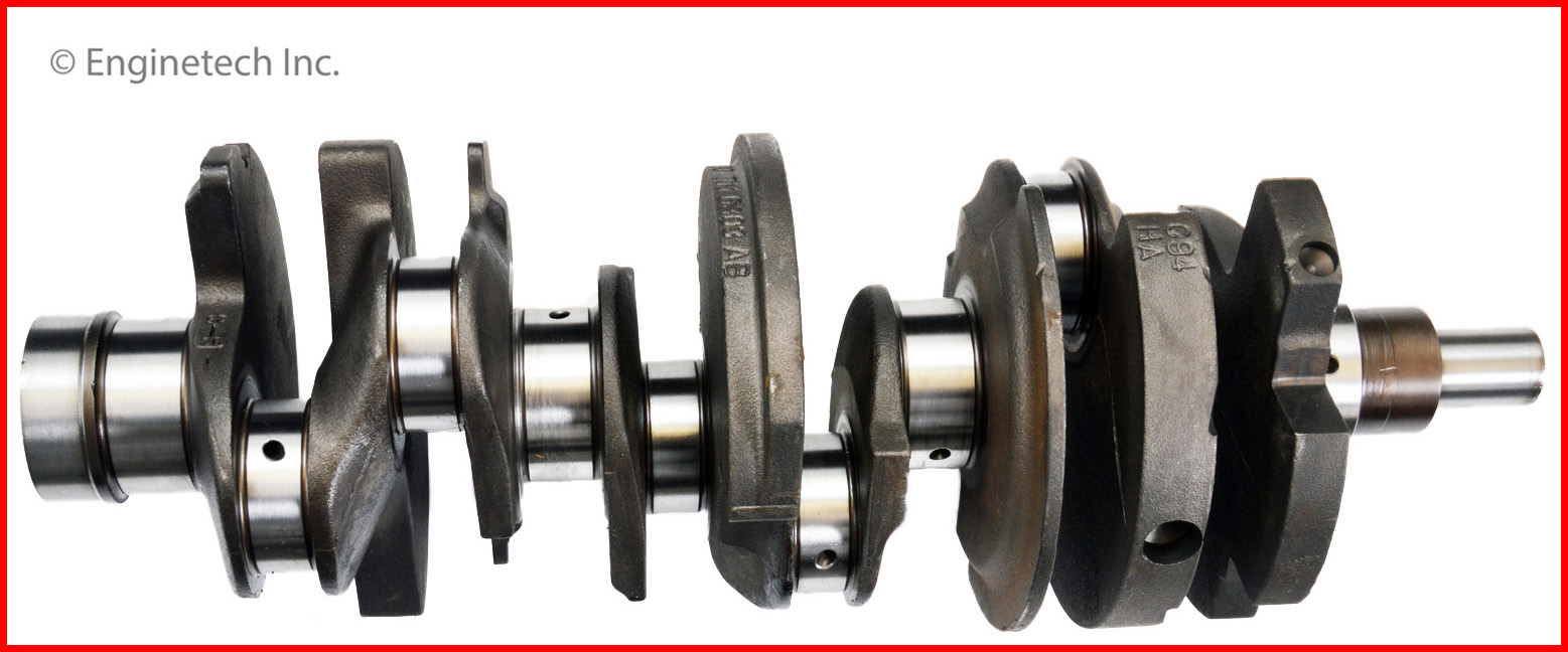 Remanufactured Engine Crankshafts Kit with Main and Rod bearings | CRANKSHAFT KIT FORD 4.0L 244 OHV EARLY Remanufactured (.300) 3 Remanufactured Engine Crankshafts Kit with Main and Rod bearings | CRANKSHAFT KIT FORD 4.0L 244 OHV EARLY Remanufactured (.300) - Image 3