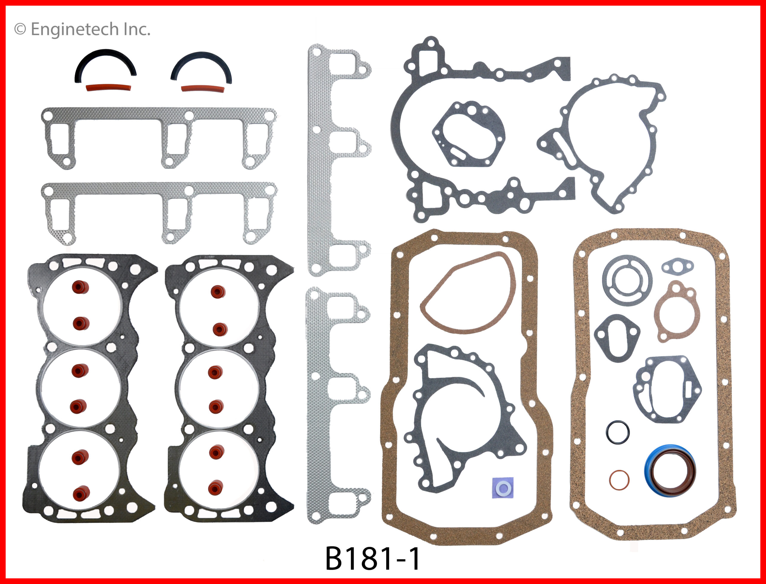 Engine Cylinder Head Gasket Set Audi Car and Truck | Gasket GM BUICK 3.0L 181 3.8L 231 INT GASKET NOT INCL 2 Engine Cylinder Head Gasket Set Audi Car and Truck | Gasket GM BUICK 3.0L 181 3.8L 231 INT GASKET NOT INCL - Image 2
