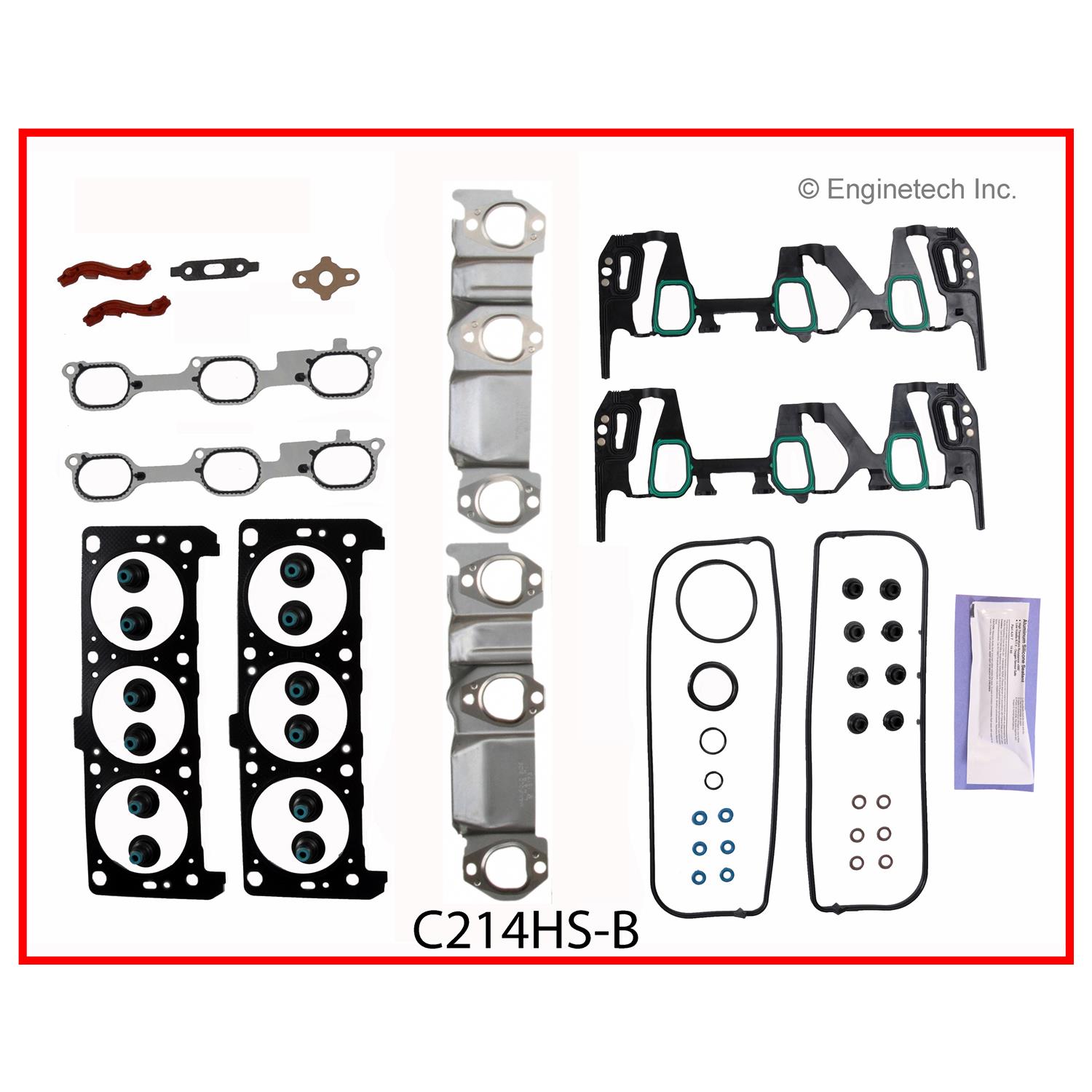 Engine Cylinder Head Gasket Set GMC / Chevrolet Car and Truck | Gasket GM Chevrolet 3.5L 214 OHV 1 Engine Cylinder Head Gasket Set GMC / Chevrolet Car and Truck | Gasket GM Chevrolet 3.5L 214 OHV