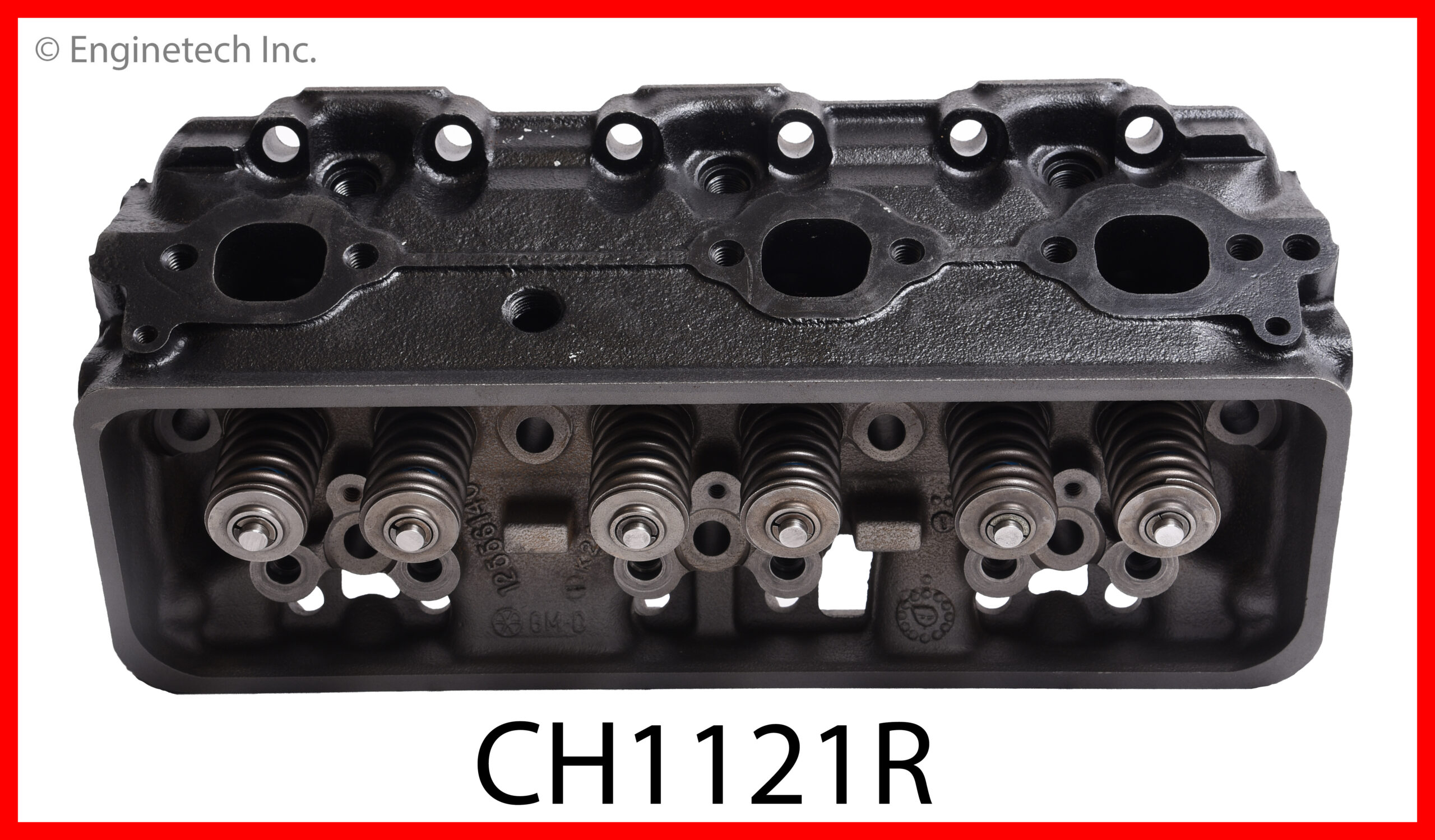 Remanufactured Engine Cylinder Head Complete | Cylinder HEAD COMPLETE GM 4.3L 262 OHV Remanufactured 2 Remanufactured Engine Cylinder Head Complete | Cylinder HEAD COMPLETE GM 4.3L 262 OHV Remanufactured - Image 2