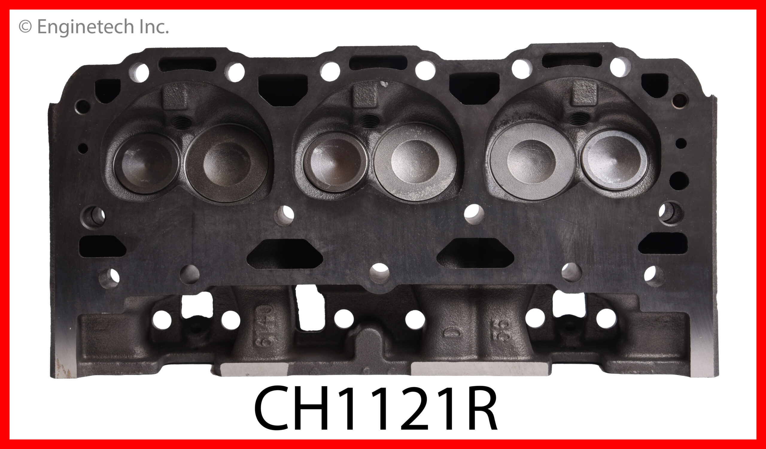 Remanufactured Engine Cylinder Head Complete | Cylinder HEAD COMPLETE GM 4.3L 262 OHV Remanufactured 3 Remanufactured Engine Cylinder Head Complete | Cylinder HEAD COMPLETE GM 4.3L 262 OHV Remanufactured - Image 3