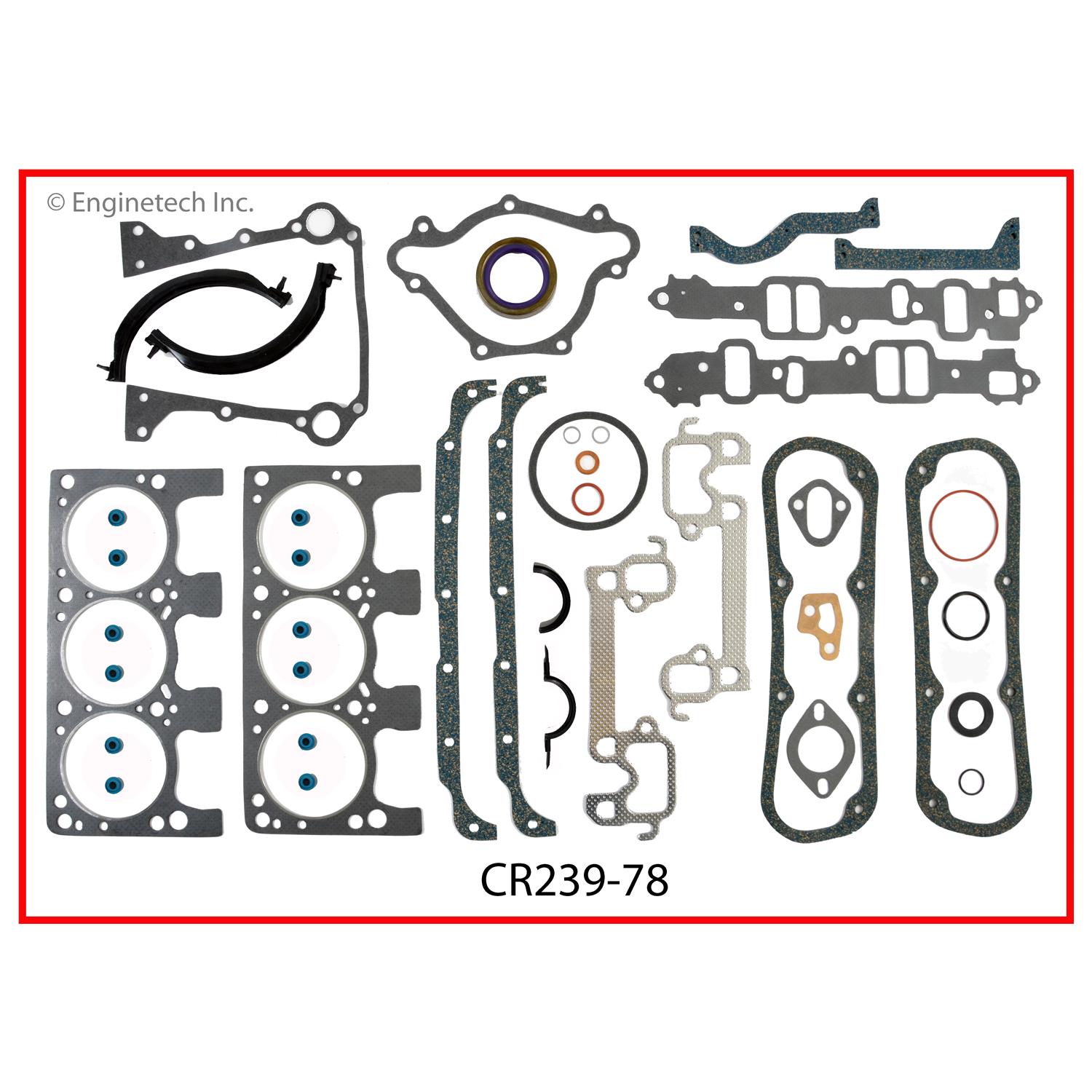 Engine Full Gasket Set - Dodge / Chrysler Car and Truck | Gasket Chrysler DODGE 3.9L 239 1 Engine Full Gasket Set - Dodge / Chrysler Car and Truck | Gasket Chrysler DODGE 3.9L 239