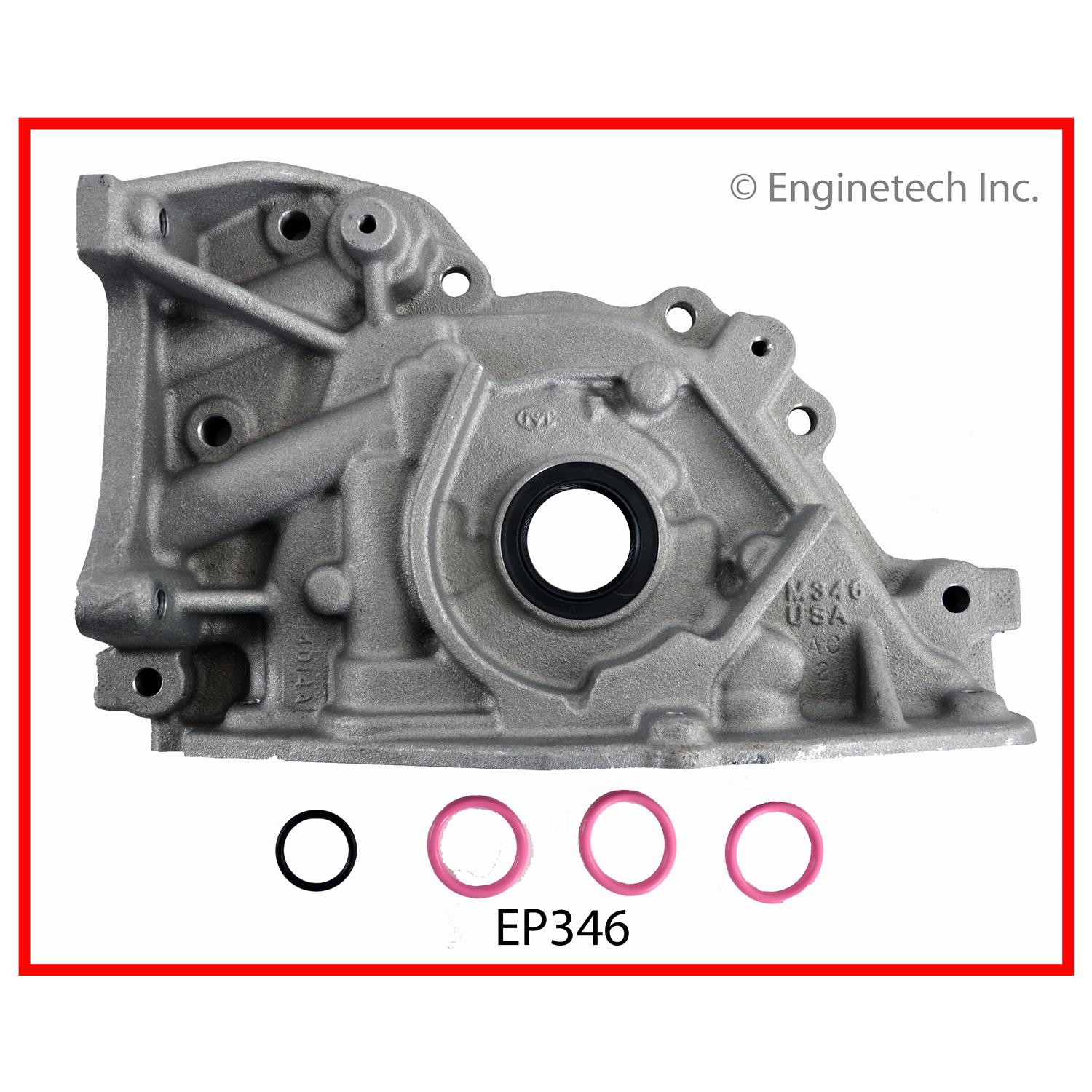 Engine Oil Pump with Gasket | OIL PUMP JEEP 2.4L DOHC (.346) 1 Engine Oil Pump with Gasket | OIL PUMP JEEP 2.4L DOHC (.346)