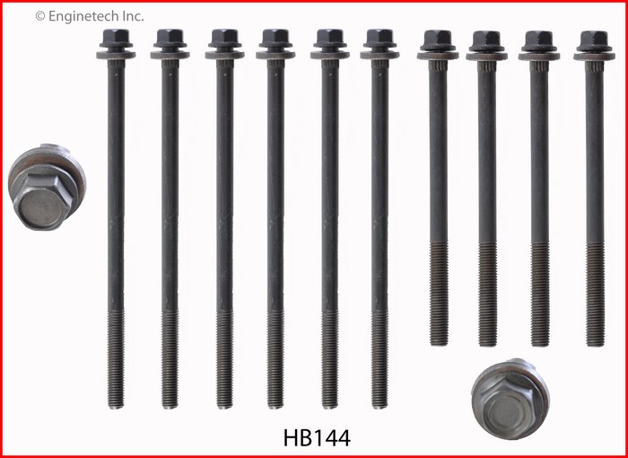 Engine Head Bolt Set- For One Cylinder | HEAD BOLT Chrysler 2.0L 122 NEON STRATUS BREEZE 1 SET REQ (.144) 2 Engine Head Bolt Set- For One Cylinder | HEAD BOLT Chrysler 2.0L 122 NEON STRATUS BREEZE 1 SET REQ (.144) - Image 2