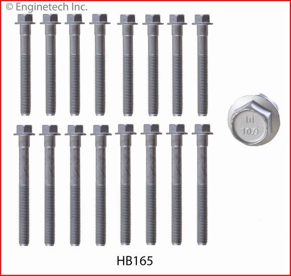 Engine Head Bolt Set- For One Cylinder | HEAD BOLT GM Chevrolet 3.1L 189 3.4L 207 ONE SET REQUIRED (.165) 2 Engine Head Bolt Set- For One Cylinder | HEAD BOLT GM Chevrolet 3.1L 189 3.4L 207 ONE SET REQUIRED (.165) - Image 2