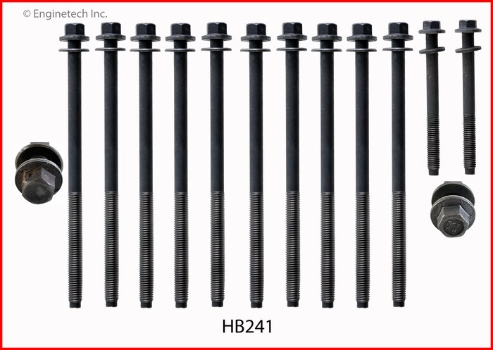 Engine Head Bolt Set- For One Cylinder | Limited Availability HEAD BOLT FORD 3.9L 241 DOHC TWO SETS REQUIRED (.241) 2 Engine Head Bolt Set- For One Cylinder | Limited Availability HEAD BOLT FORD 3.9L 241 DOHC TWO SETS REQUIRED (.241) - Image 2