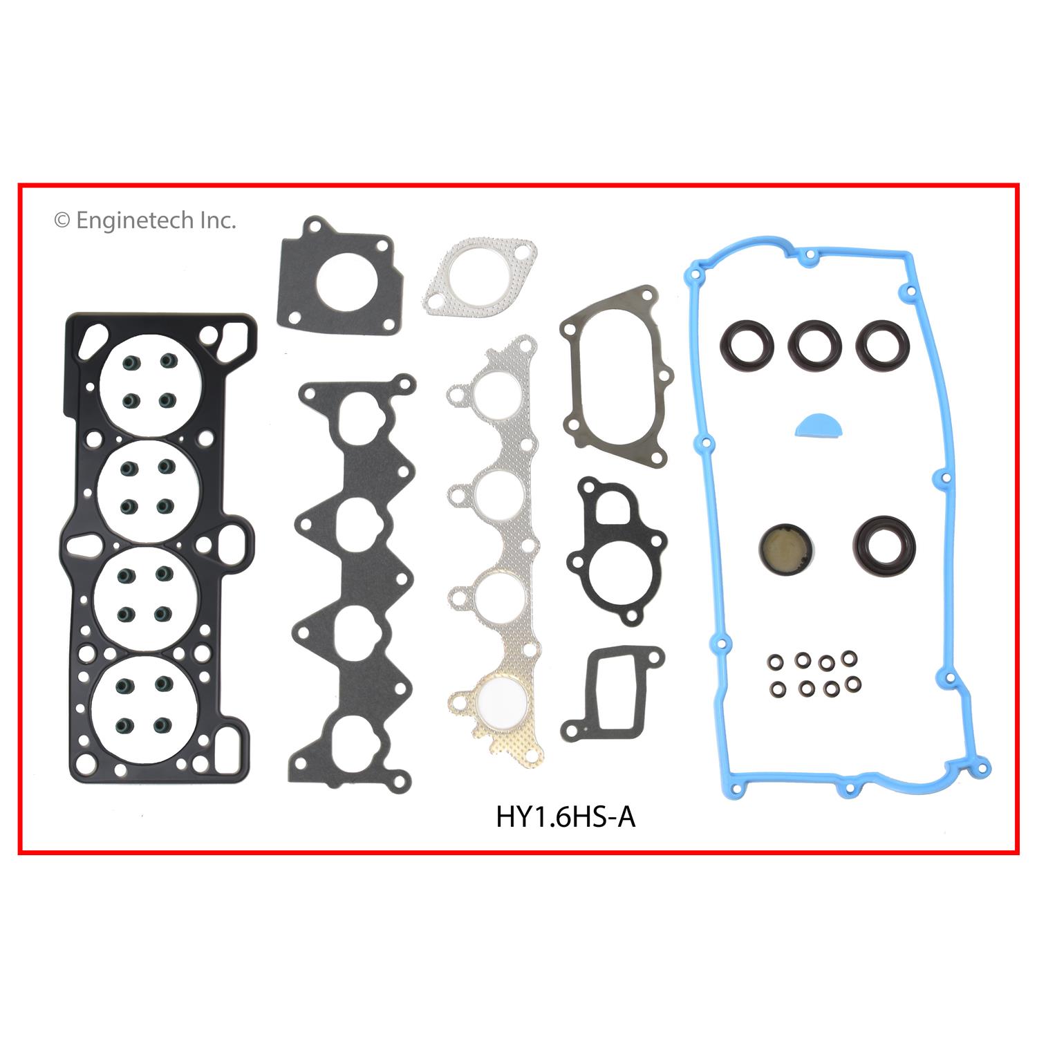 Engine Cylinder Head Gasket Set - Hyundai Car and Truck | Gasket Hyundai KIA 1.6L DOHC 16V G4ED (.6) 1 Engine Cylinder Head Gasket Set - Hyundai Car and Truck | Gasket Hyundai KIA 1.6L DOHC 16V G4ED (.6)