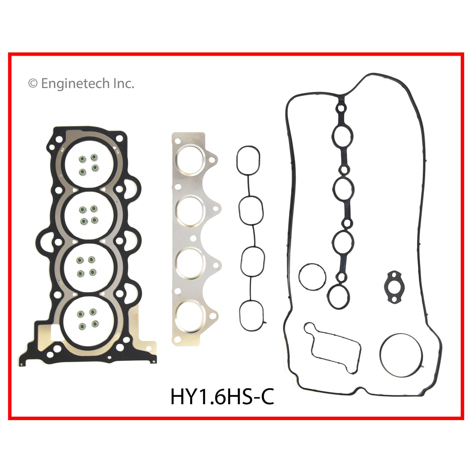 Engine Full Gasket Set - Hyundai Car and Truck | Gasket Hyundai KIA 1.6L 1591 MLS HEAD Gasket HS & CS KIT (.6) 2 Engine Full Gasket Set - Hyundai Car and Truck | Gasket Hyundai KIA 1.6L 1591 MLS HEAD Gasket HS & CS KIT (.6) - Image 2