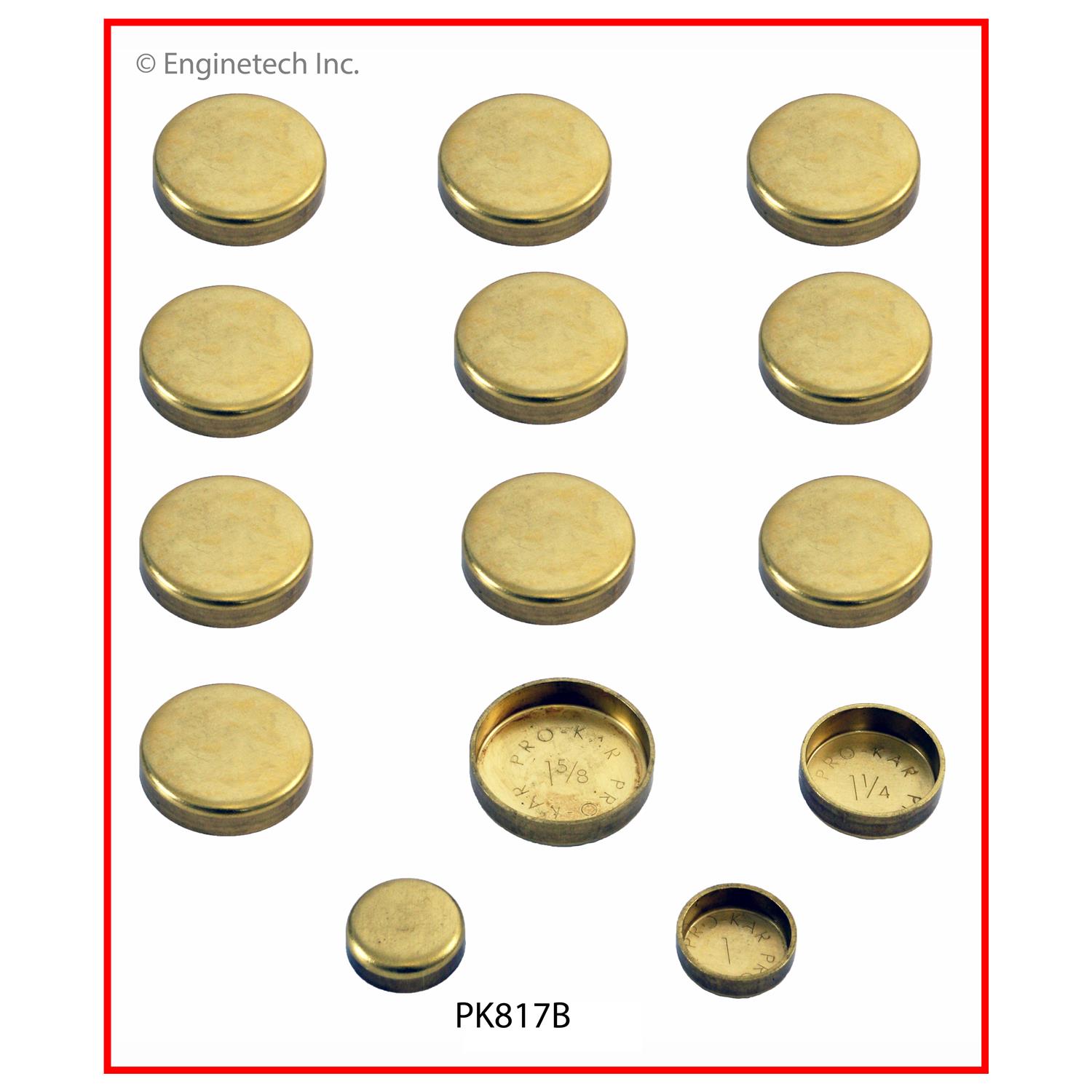 Engine Expansion Plug Kit- Brass | EXP PLUG KIT BRASS Chrysler 8.0L 488 1 Engine Expansion Plug Kit- Brass | EXP PLUG KIT BRASS Chrysler 8.0L 488