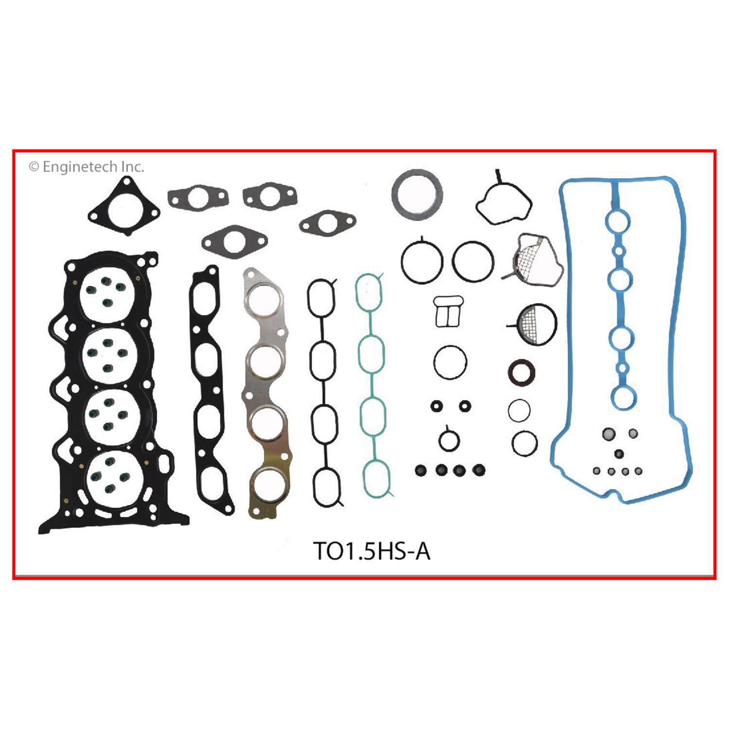 Engine Cylinder Head Gasket Set - Toyota Car and Truck | Gasket Toyota 1.5L 1NZFE MLS HEAD GASKET (.5) 1 Engine Cylinder Head Gasket Set - Toyota Car and Truck | Gasket Toyota 1.5L 1NZFE MLS HEAD GASKET (.5)