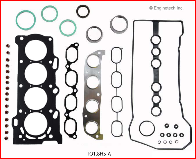 Engine Cylinder Head Gasket Set - Toyota Car and Truck with Head Bolts | Gasket Toyota 1.8L 1794 1ZZFE DOHC MLS HEAD GASKETS - WITH HEAD BOLTS (.8) 2 Engine Cylinder Head Gasket Set - Toyota Car and Truck with Head Bolts | Gasket Toyota 1.8L 1794 1ZZFE DOHC MLS HEAD GASKETS - WITH HEAD BOLTS (.8) - Image 2