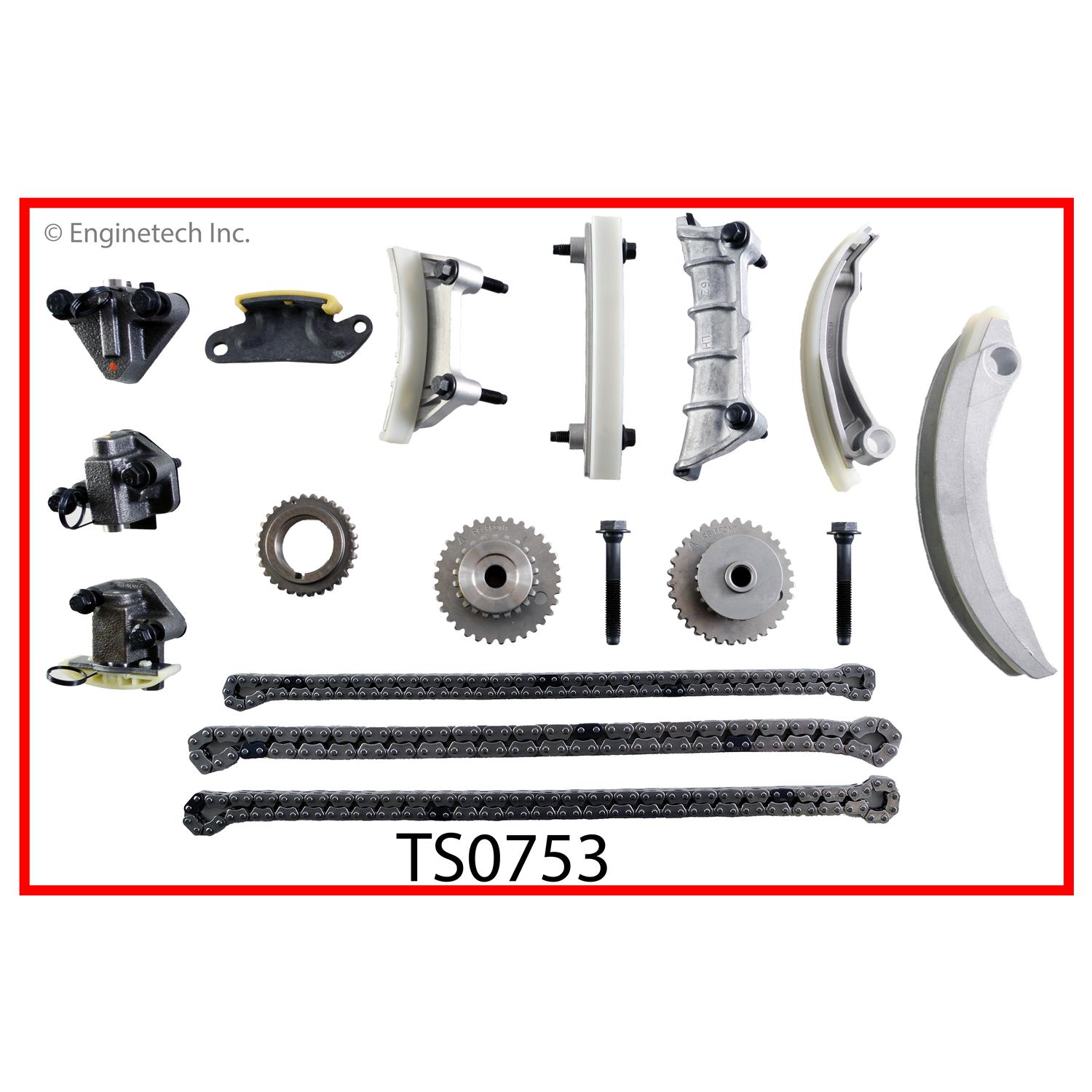 Engine Timing Set | Timing Set GM 3.0L 3.6L DOHC 24V Without VVT INT SPROCKETS (.753) 1 Engine Timing Set | Timing Set GM 3.0L 3.6L DOHC 24V Without VVT INT SPROCKETS (.753)