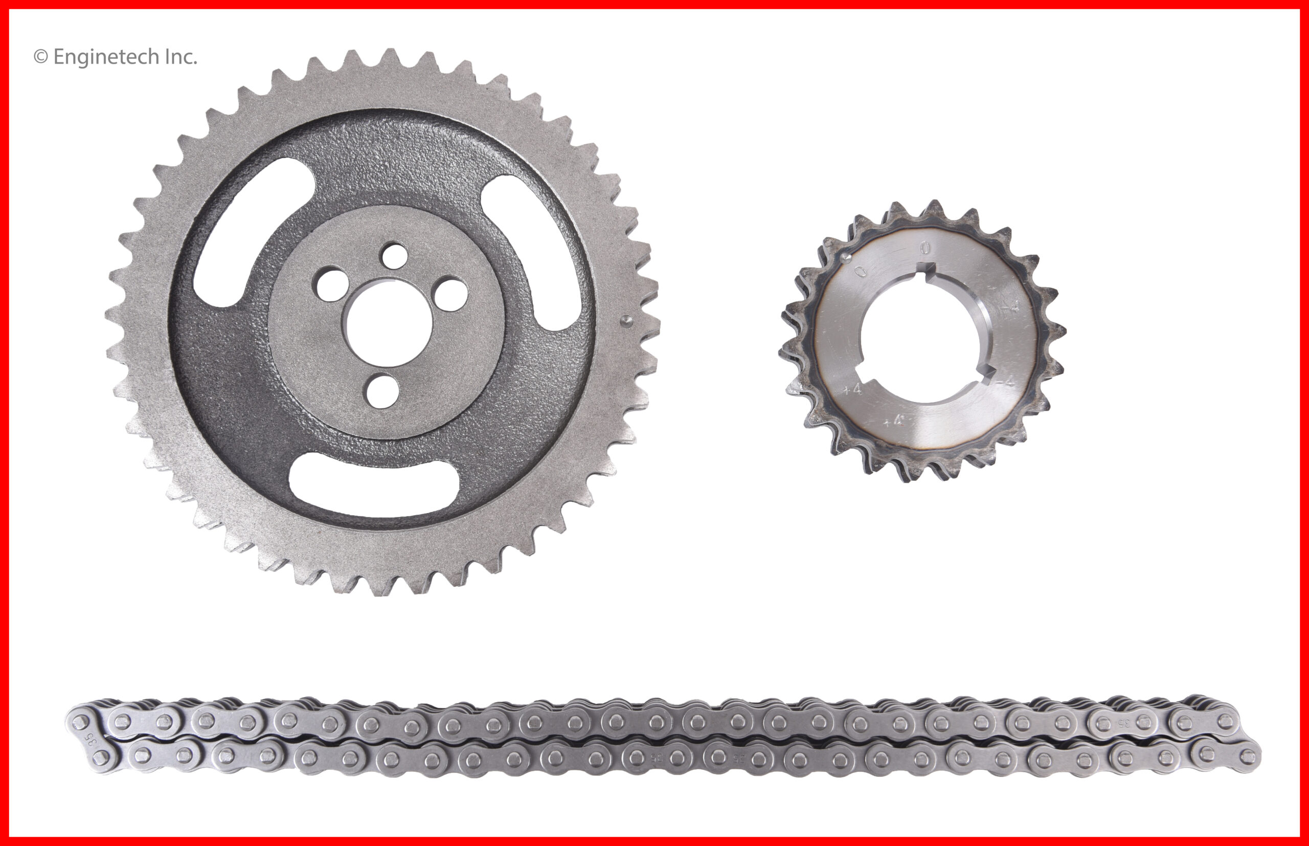 Engine Timing Set | Timing Set GM Chevrolet 283 302 305 327 350 400 DBL ROLLER SET (.163) 2 Engine Timing Set | Timing Set GM Chevrolet 283 302 305 327 350 400 DBL ROLLER SET (.163) - Image 2