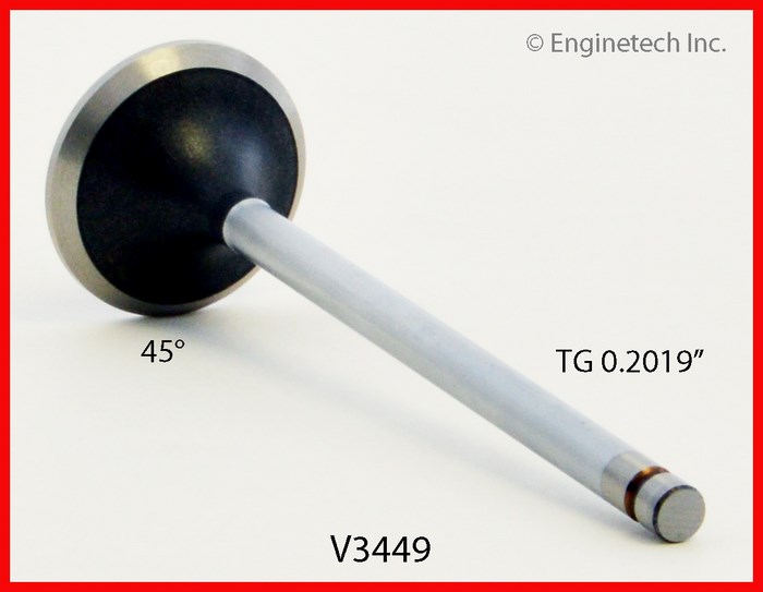 Engine Exhaust Valve | VALVE (1) EXH GM Chevrolet 2.2L 134 (.449) 2 Engine Exhaust Valve | VALVE (1) EXH GM Chevrolet 2.2L 134 (.449) - Image 2