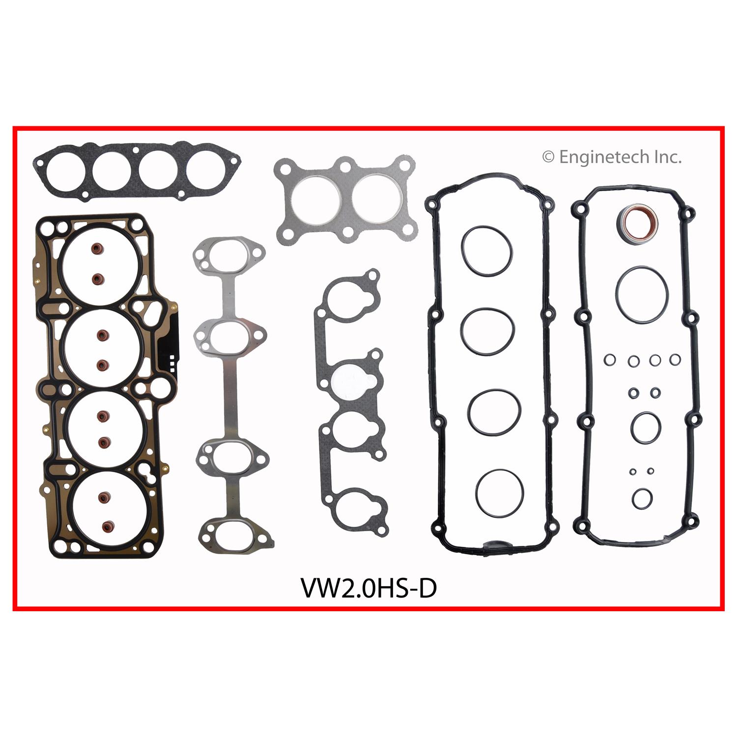 Engine Cylinder Head Gasket Set - Volkswagen Car and Truck | Gasket Volkswagen 2.0L SOHC 8V AEG AVH AZG BBW BDC BEV BGD (.0) 1 Engine Cylinder Head Gasket Set - Volkswagen Car and Truck | Gasket Volkswagen 2.0L SOHC 8V AEG AVH AZG BBW BDC BEV BGD (.0)