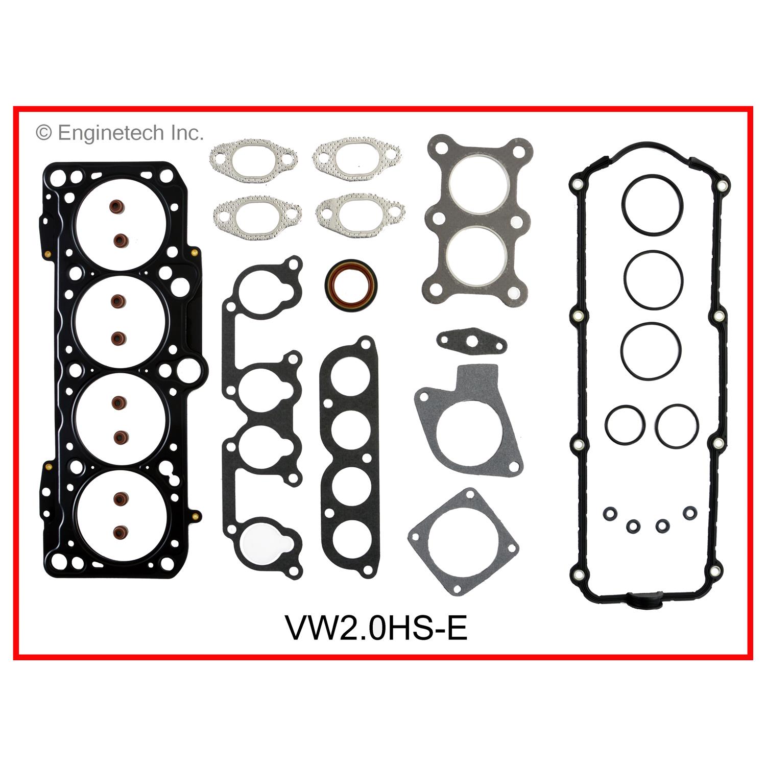 Engine Cylinder Head Gasket Set - Volkswagen Car and Truck | Gasket Volkswagen 2.0L 1984 SOHC 8V ABA MLS HEAD GASKET (.0) 1 Engine Cylinder Head Gasket Set - Volkswagen Car and Truck | Gasket Volkswagen 2.0L 1984 SOHC 8V ABA MLS HEAD GASKET (.0)