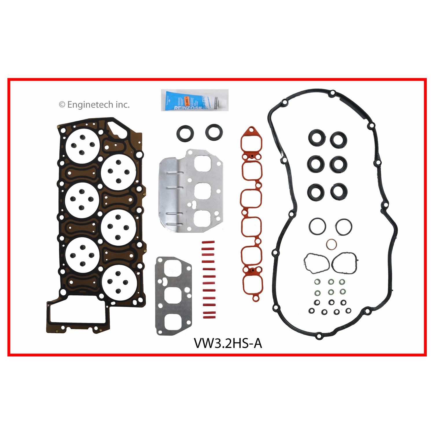 Engine Cylinder Head Gasket Set - Volkswagen Car and Truck | Gasket AUDI Volkswagen 3.2L DOHC MLS HEAD GASKET (.2) 1 Engine Cylinder Head Gasket Set - Volkswagen Car and Truck | Gasket AUDI Volkswagen 3.2L DOHC MLS HEAD GASKET (.2)